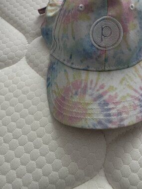 NWT Pure Barre Pastel Tie Dye Baseball Cap, Adjustable